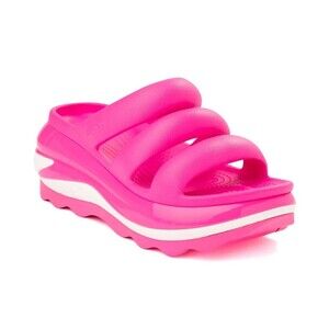 Crocs Mega Crush Triple Strap Platform Sandals Women Size 10 Pink Crush NEW